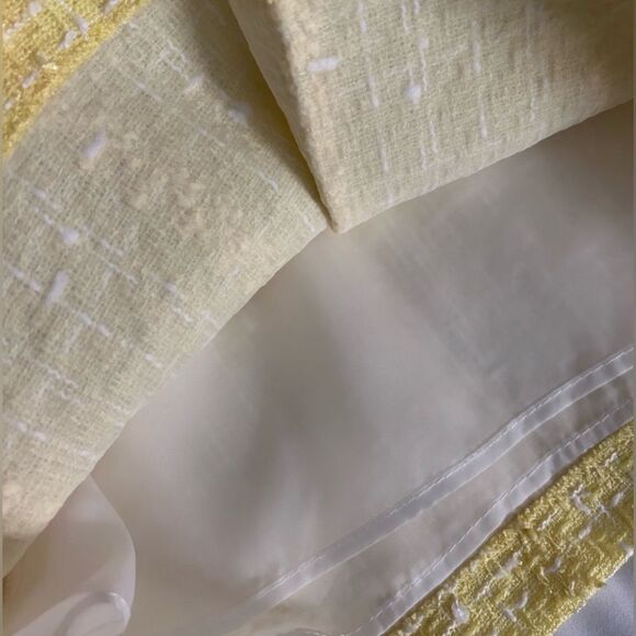 NWT Versona tweed lined dress shorts - Yellow - Size 2 - Picture 7 of 7